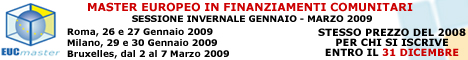 Master in Europrogettazione 