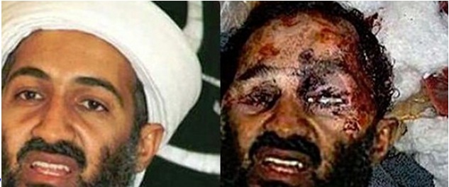 Bin Laden morto ucciso Dal confronto sembra proprio evidente si tratti della stessa immagine ritoccata