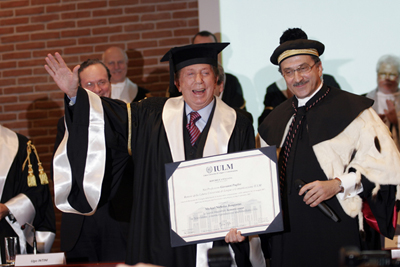Laurea in Comunicazione di Mike Bongiorno