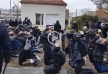 Francia Shock Violenze e Retate contro centinaia di studenti in ginocchio