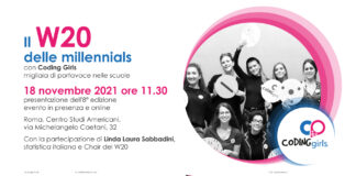 IL W20 DELLE MILLENNIALS: con Coding Girls migliaia di portavoce nelle scuole