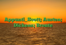 Appunti_Scott; Austen; Dickens; Bronte Appunti_Scott; Austen; Dickens; Bronte