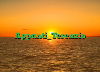 Appunti_Terenzio Appunti_Terenzio