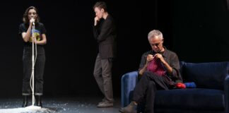 UNO SPETTACOLO DI FANTASCIENZA Una scena dello spettacolo