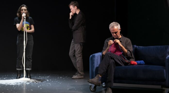 UNO SPETTACOLO DI FANTASCIENZA Una scena dello spettacolo