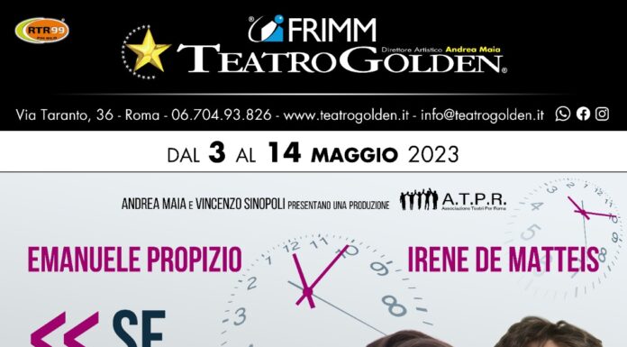 Un Viaggio nel Tempo dell’Amore: ‘Se Tornassi Indietro’ Debutta al Teatro Golden Se tornassi Indietro al Teatro Golden di Roma