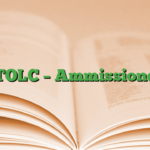 TOLC – Ammissione