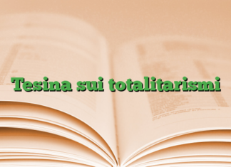 Tesina sui totalitarismi Tesina sui totalitarismi