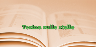 Tesina sulle stelle Tesina sulle stelle