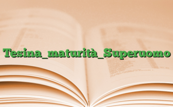 Tesina_maturità_Superuomo Tesina_maturità_Superuomo