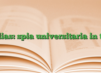 alias: spia universitaria in tv alias: spia universitaria in tv
