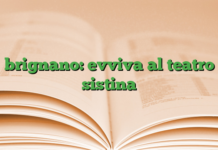 brignano: evviva al teatro sistina brignano: evviva al teatro sistina