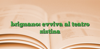 brignano: evviva al teatro sistina brignano: evviva al teatro sistina