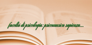 facoltà di psicologia: psicomusica sapienza…. facoltà di psicologia: psicomusica sapienza….