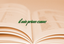 il mio primo esame il mio primo esame