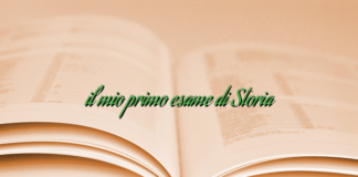 il mio primo esame di Storia il mio primo esame di Storia