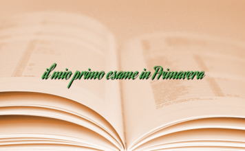 il mio primo esame in Primavera il mio primo esame in Primavera
