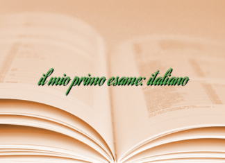 il mio primo esame: italiano il mio primo esame: italiano