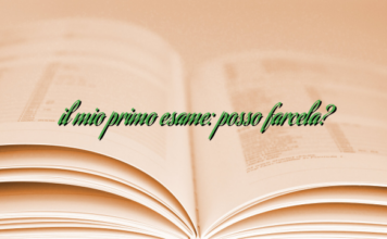 il mio primo esame: posso farcela? il mio primo esame: posso farcela?