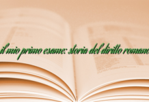 il mio primo esame: storia del diritto romano il mio primo esame: storia del diritto romano
