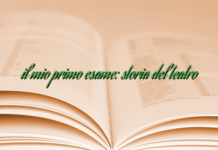 il mio primo esame: storia del teatro il mio primo esame: storia del teatro