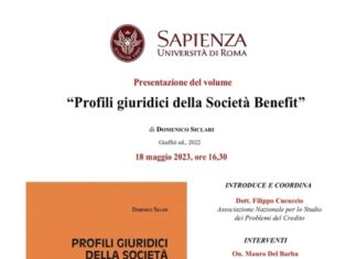 Domenico Siclari: “Profili Giuridici della Società Benefit”