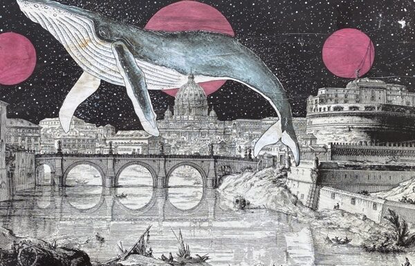 Il Problema delle False Guide, delle Truffe e degli Scippi: è assalto ai Turisti nelle Città d’Arte Italiane Opera dello Street Artist federico ruxo in Piazza San Caqlisto a Roma