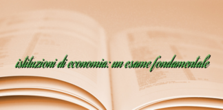 istituzioni di economia: un esame fondamentale istituzioni di economia: un esame fondamentale