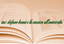 iuc: stefano benni e la musica all’universita’ iuc: stefano benni e la musica all’universita’