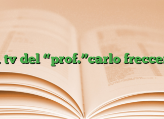 la tv del “prof.”carlo freccero la tv del “prof.”carlo freccero