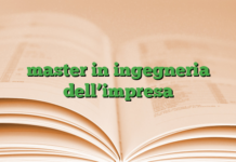 master in ingegneria dell’impresa master in ingegneria dell’impresa
