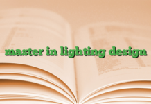 master in lighting design master in lighting design