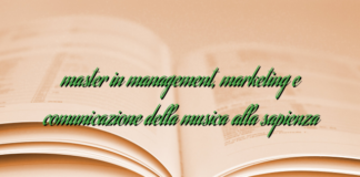master in management, marketing e comunicazione della musica alla sapienza master in management, marketing e comunicazione della musica alla sapienza