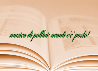 musica di pollini: avanti c’e’ posto! musica di pollini: avanti c’e’ posto!