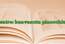 teatro: benvenuta pinocchia! teatro: benvenuta pinocchia!