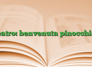 teatro: benvenuta pinocchia! teatro: benvenuta pinocchia!