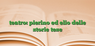 teatro: pierino ed elio delle storie tese teatro: pierino ed elio delle storie tese