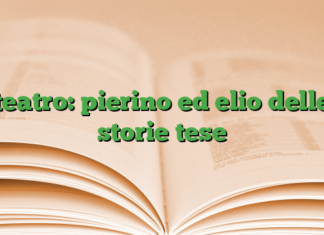 teatro: pierino ed elio delle storie tese teatro: pierino ed elio delle storie tese