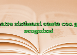 teatro sistina:si canta con gli scugnizzi teatro sistina:si canta con gli scugnizzi