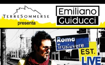 Emiliano Guiducci e il suo nuovo progetto “Roma Trastevere Est”: un viaggio tra musica, rinascita e spiritualità Locandina Emiliano Guiducci Trastevere Est