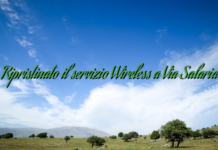 Ripristinato il servizio Wireless a Via Salaria Ripristinato il servizio Wireless a Via Salaria