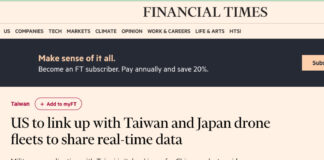 Taiwan a sorpresa prende le distanze da una possibile cooperazione di intelligence con gli Stati Uniti e il Giappone