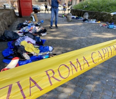 Sequestrato il mercato abusivo a Piramide San Paolo