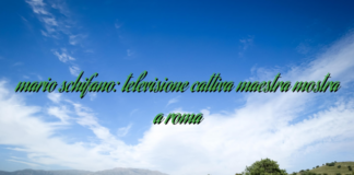 mario schifano: televisione cattiva maestra mostra a roma mario schifano: televisione cattiva maestra mostra a roma