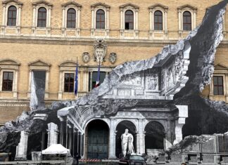 JR: Genio dell’Illusione Ottica Espone a Roma al ST Regis Palazzo Farnese - JR - Foto di Renato Reggiani