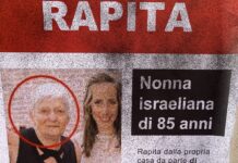 Strappati e imbrattati a Trastevere i manifesti in ricordo dei rapiti in Israele