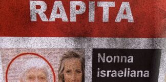 Strappati e imbrattati a Trastevere i manifesti in ricordo dei rapiti in Israele
