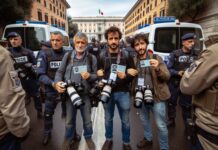 Fermo di giornalisti durante le proteste di Ultima Generazione: un segnale pericoloso