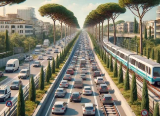 Chiusa Via del Mare e Via Ostiense: incubo a Roma Sud, interruzione prima di Vitinia.