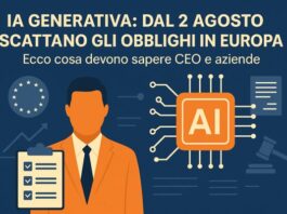 AI Generativa: dal 2 Agosto scattano gli obblighi in Europa. Ecco cosa devono sapere CEO e aziende